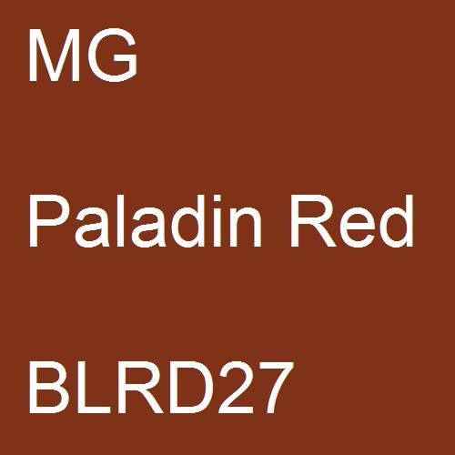 MG, Paladin Red, BLRD27.